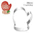 Very Simple And Practical Christmas Animal Shape Stainless Cake Decorating Tools,Baking Biscuits And Cookies Mold,Direct Selling