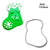 Very Simple And Practical Christmas Animal Shape Stainless Cake Decorating Tools,Baking Biscuits And Cookies Mold,Direct Selling
