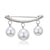 Fixed Straps Anti Slip Pin Jewelry Simple Enamel Big Pearl Brooch Women Charm Accessories Cardigan Anti Wearing Pins Enamel Pin