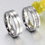 New Couple Engagement Ring Lovers Rings for Women and Men Stainless Steel Jewelry AAA+ CZ Stone Wedding Band Never Fade or Rust