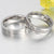 New Couple Engagement Ring Lovers Rings for Women and Men Stainless Steel Jewelry AAA+ CZ Stone Wedding Band Never Fade or Rust