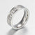 New Couple Engagement Ring Lovers Rings for Women and Men Stainless Steel Jewelry AAA+ CZ Stone Wedding Band Never Fade or Rust