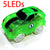 4.4-5.4cm Magic Electronics LED Car Toys With Flashing Lights Educational Toys For Children Birthday Party Gift Play With Tracks