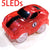 4.4-5.4cm Magic Electronics LED Car Toys With Flashing Lights Educational Toys For Children Birthday Party Gift Play With Tracks