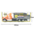 Inertia Plastic Car Barreled Garbage Carrier Truck Waste Material Transporter Vehicle Model Hobby Toys For Kids Christmas Gift