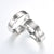 Hot Sale 1Pcs 3 Colors Titanium His Queen Her King DIY Engraved Couple Ring Romantic Engagement Wedding Rings for Lover Jewelry