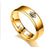 Hot Sale 1Pcs 3 Colors Titanium His Queen Her King DIY Engraved Couple Ring Romantic Engagement Wedding Rings for Lover Jewelry