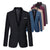 Hot sale Mens Korean slim fit arrival cotton blazer Suit Jacket black blue  plus size s to 4XL Male blazers Mens coat Wedding