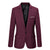 Hot sale Mens Korean slim fit arrival cotton blazer Suit Jacket black blue  plus size s to 4XL Male blazers Mens coat Wedding