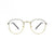 Unisex Fashion Classic Gold Metal Frame Glasses women men Classical vintage style optical Glasses For reading