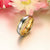 Simple Couple Titanium Steel Wedding Rings women men's jewelry anniversary marriage Best Fashion Gift