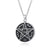 Mens's Necklace Stainless Steel Gold Color The Seals Of The Seven Archangels Sigil Pendant Haniel Michael Gabriel Sign