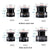 Quality Metal Fishing reel spinning metal shallow spool 2000 3000 5000 6+1BB 7.1:1 spinning reel for carp fishing