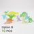 16pcs Luminous Dinosaur Toys Model Set Glow in the dark Fluorescent Kids Toys Dragon Animal Model Boys Birthday Gift Home Deco