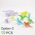 16pcs Luminous Dinosaur Toys Model Set Glow in the dark Fluorescent Kids Toys Dragon Animal Model Boys Birthday Gift Home Deco