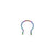 1Pc 10mm Zircon Fake Septum Piercing Nose Ring Hoop nose For Girl Men Faux Body Clip Rings non Body Jewelry Non-Pierced