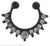 1Pc 10mm Zircon Fake Septum Piercing Nose Ring Hoop nose For Girl Men Faux Body Clip Rings non Body Jewelry Non-Pierced