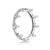 Fashion Crystal Silver Color Ring For Women Flower Love Heart Crown Finger Rings Cocktail Part Brand Ring Jewelry