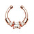 1PCS Stainless Steel Fake Nose Ring Clip On Septum Piercing Faux Hoop Indian Nose Ring Pircing Nariz Punk Body Piercing Jewelry