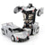 Mini Cartoon Deformation Crash PK Car Inertial Transformation Robots Toys for Children zk25
