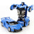 Mini Cartoon Deformation Crash PK Car Inertial Transformation Robots Toys for Children zk25