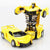 Mini Cartoon Deformation Crash PK Car Inertial Transformation Robots Toys for Children zk25