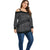 Women's Autumn Sweater plus Size Large Size Long Sleeve off-Shoulder Top String Female Blouses Solid Thin Casual Sweater
