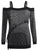 Women's Autumn Sweater plus Size Large Size Long Sleeve off-Shoulder Top String Female Blouses Solid Thin Casual Sweater