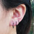 2PCS /Pack Surgical Steel Captive Bead Ring Ear Hoop Nose Ring Loop Ear Tragus Cartilalge Piercing Ring Body Jewelry Earring