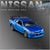High quality 1:36 Nissan GT-R R34 sports car alloy model,simulated metal pull back model toys,children's gifts,free shipping
