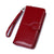2020 New Women Oil Wax Leather Wallet Female Purses Big Capacity Hasp Zipper Purse Ladies Long Wristlet Clutch Coin Card Holders
