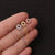 1PC 20g Stainless Steel And Cz Flower Heart Cross Dangle Cartilage Helix Screw Back Earring Stud Ear Piercing Jewelry