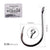 20/50pcs Fishing Hooks Set Barbed Single Circle Carp Hook High Carbon Steel Sea Fishinhook Fly Fishing Accessories Tackle