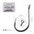 20/50pcs Fishing Hooks Set Barbed Single Circle Carp Hook High Carbon Steel Sea Fishinhook Fly Fishing Accessories Tackle