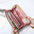 Fashion Butterfly Women Wallet Wrist Handle Phone Case Long Section Money Pocket Pouch Handbag Women's Purse Card Holders 2020
