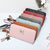 Fashion Butterfly Women Wallet Wrist Handle Phone Case Long Section Money Pocket Pouch Handbag Women's Purse Card Holders 2020
