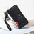 Fashion Butterfly Women Wallet Wrist Handle Phone Case Long Section Money Pocket Pouch Handbag Women's Purse Card Holders 2020