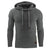 2020 Brand Long Sleeve Solid Color Hooded Mens Sweater Tracksuit Pullovers Casual Sweater Men Sportswear