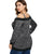 Women's Autumn Sweater plus Size Large Size Long Sleeve off-Shoulder Top String Female Blouses Solid Thin Casual Sweater