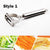 High Quality Stainless Steel Potato Cucumber Carrot Grater Julienne Peeler Vegetables Fruit Peeler Double Planing Grater Tools