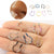 2pcs U Shaped Fake Nose Ring Hoop Septum Rings Stainless Steel Nose Piercing Fake Piercing Oreja Pircing Jewelry
