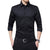 2019 New Fashion Men's Long Sleeve Casual Shirts Slim Solid Business Dress Shirt Spring Autumn
