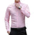 2019 New Fashion Men's Long Sleeve Casual Shirts Slim Solid Business Dress Shirt Spring Autumn