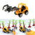 kids toys 1Pc Kids Mini Excavator Model Car Toys Engineering Vehicle Car Model Excavator Boy Educational Toy Gift For Boys
