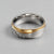 Promise Wedding Rings for Lover Gold-Color Stainless Steel Couple Rings for Engagement Jewelry Wedding Bands for Women Men