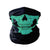 Motorcycle Mask Skull Ghost Mask Biker Face Shield Face Masks Neck Scarf Halloween Masquerade Mask Unisex