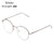 Men Women Reading Glasses Diopter -1 -1.5 -2 -2.5 -3 -3.5 -4 Ultra Light Metal Round Vintage Myopia Glasses Nearsighted Eyeglass