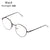 Men Women Reading Glasses Diopter -1 -1.5 -2 -2.5 -3 -3.5 -4 Ultra Light Metal Round Vintage Myopia Glasses Nearsighted Eyeglass