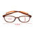 1Pc Unisex New Comfy Stainless Steel Frame Resin Reading Glasses Vision Care 1.00-4.00 With Tube Case Retro Business Eyeglasses