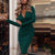 Stylish Women Dresses Deep V Cloth Ladies' Dress Wrap Ruched Long Sleeve Robe Femme Fantastic Female Girls Nightclub Mini Dress